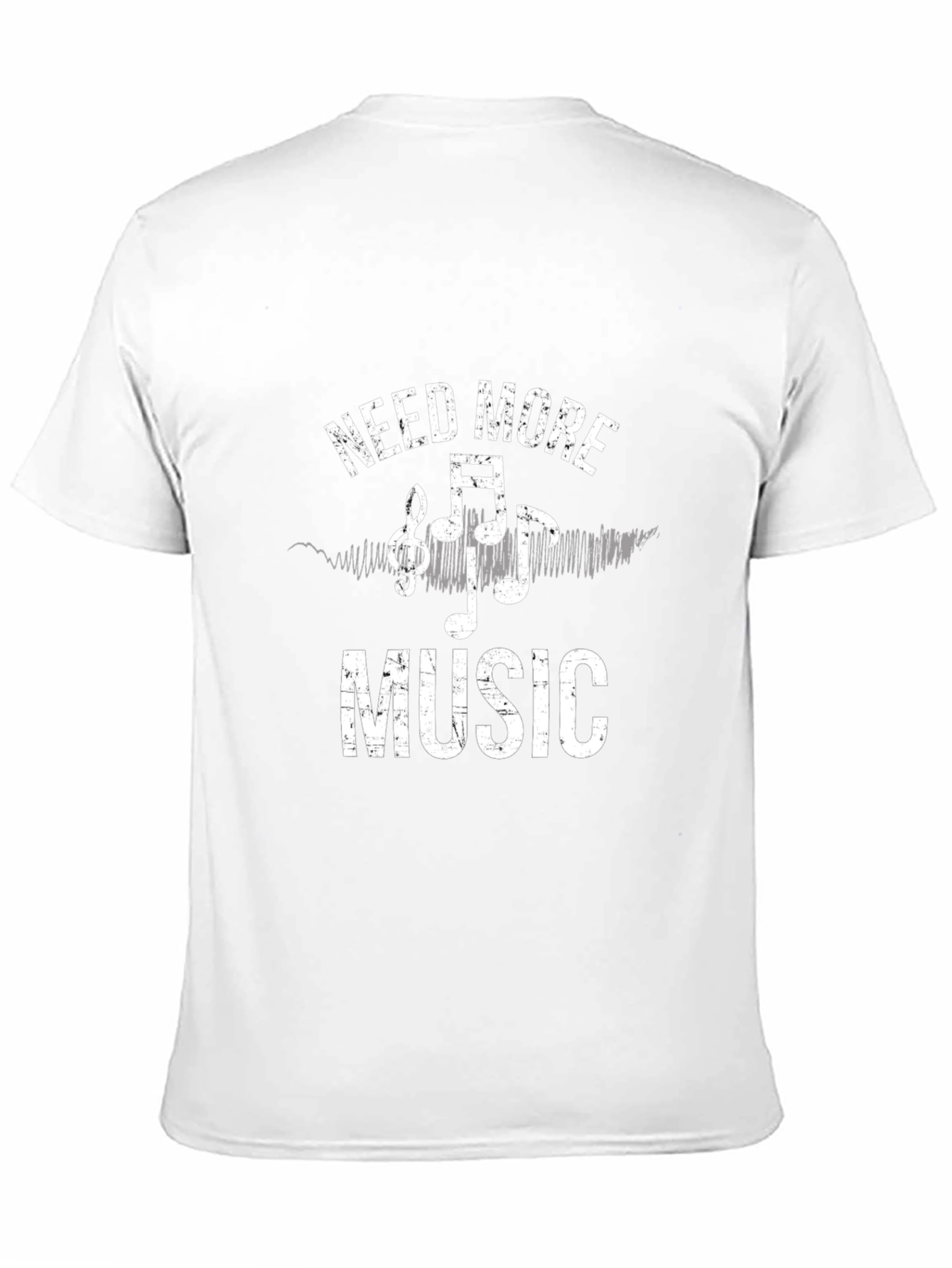 Need More Music Black T-Shirt