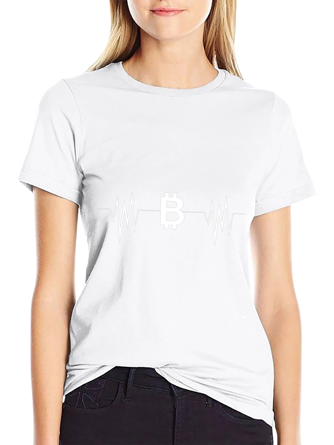 Bitcoin Heartbeat T-Shirt - Crypto Tee