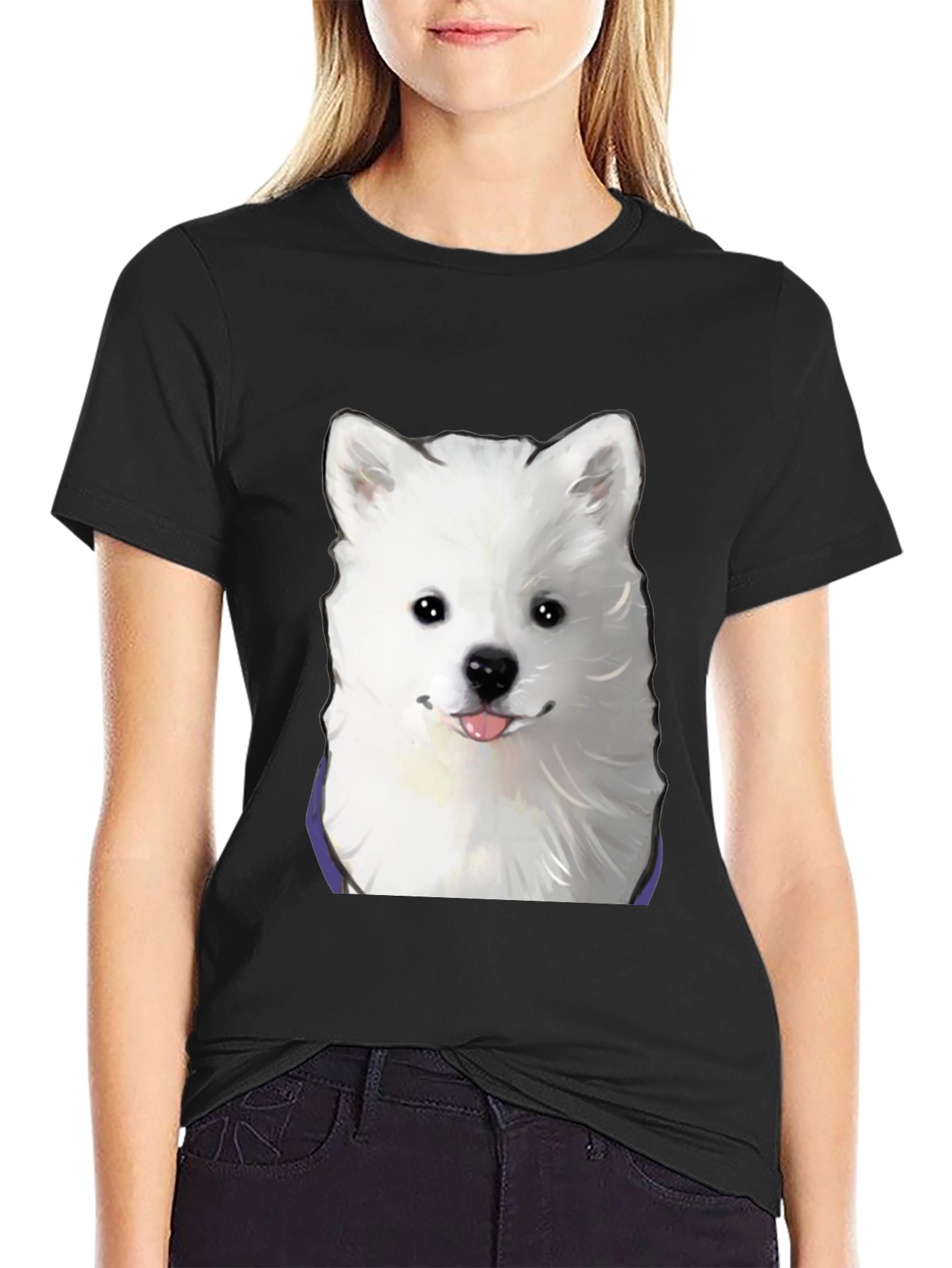 Cute Dog Graphic Tee - Soft Cotton Comfort