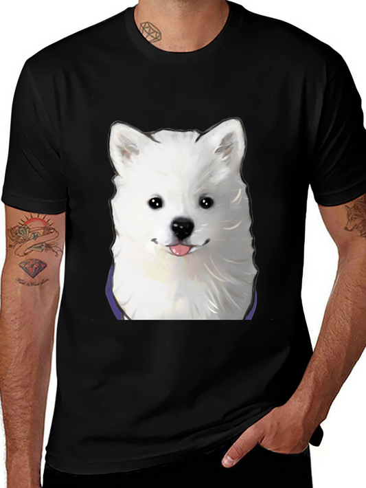 Cute Dog Graphic Tee - Soft Cotton Comfort