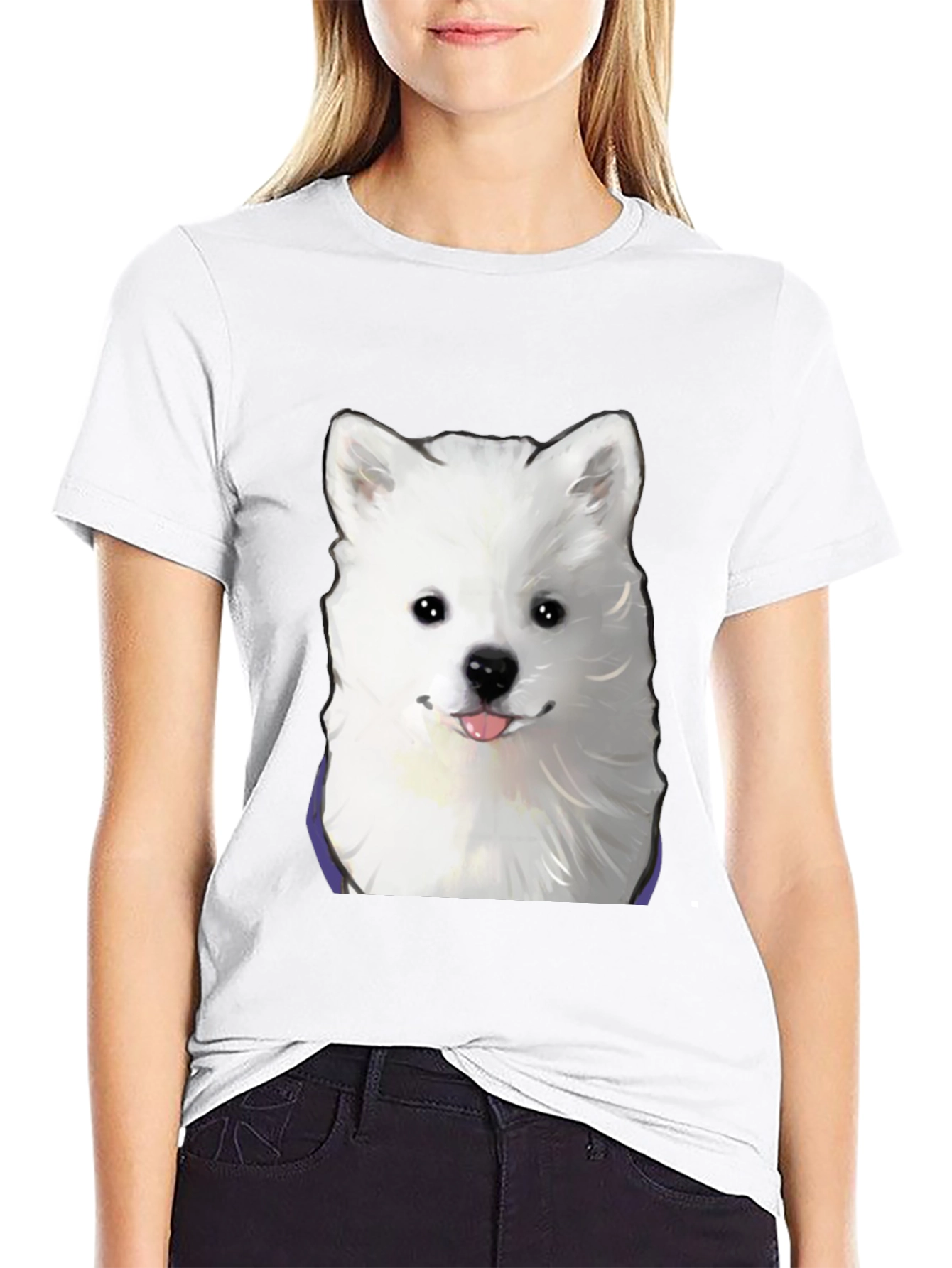 Cute Dog Graphic Tee - Soft Cotton Comfort