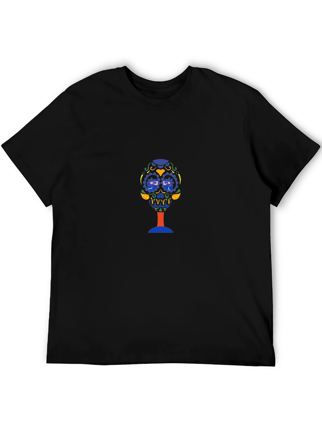 Skull Graphic Tee - Black T-Shirt