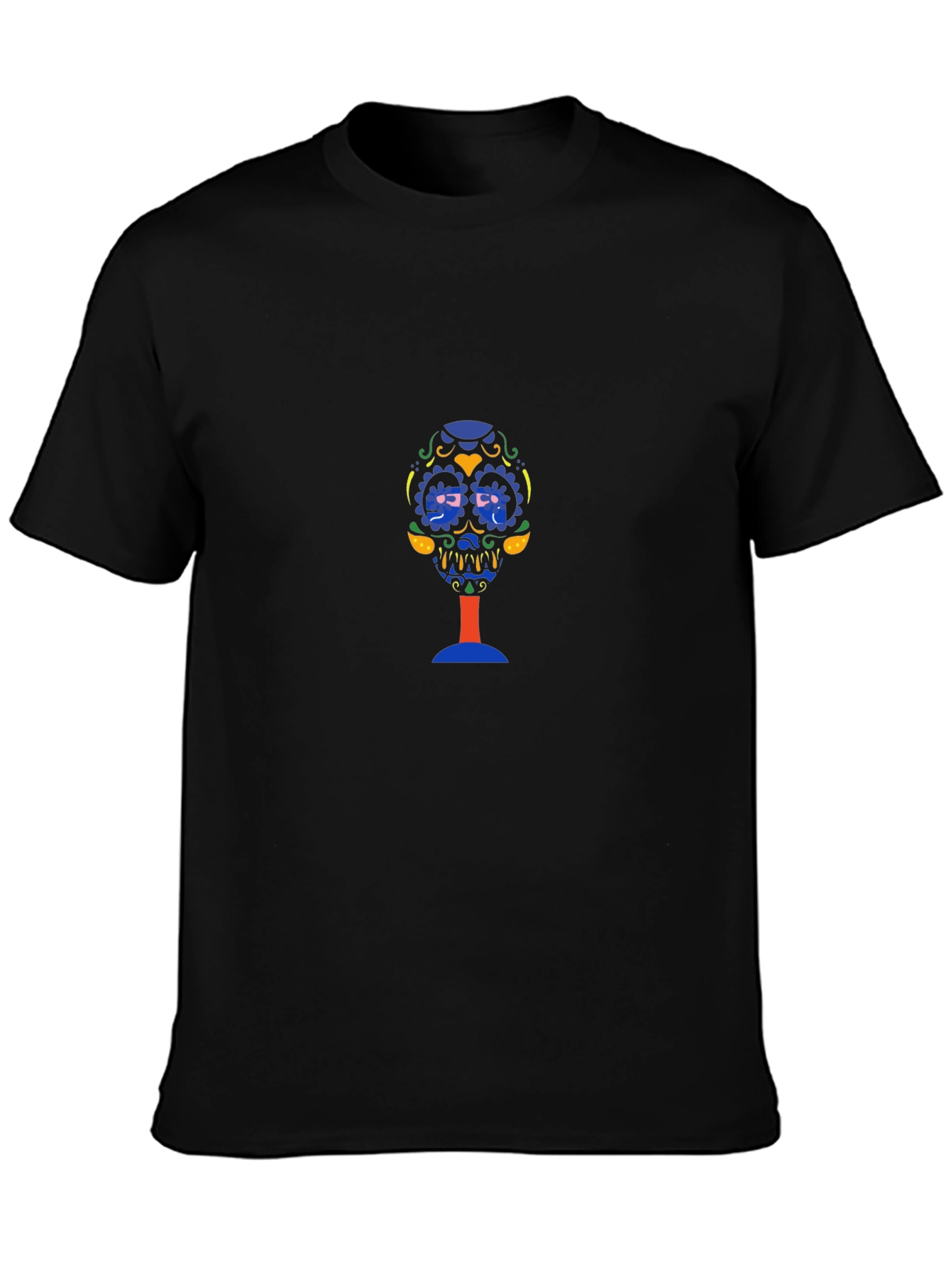 Skull Graphic Tee - Black T-Shirt