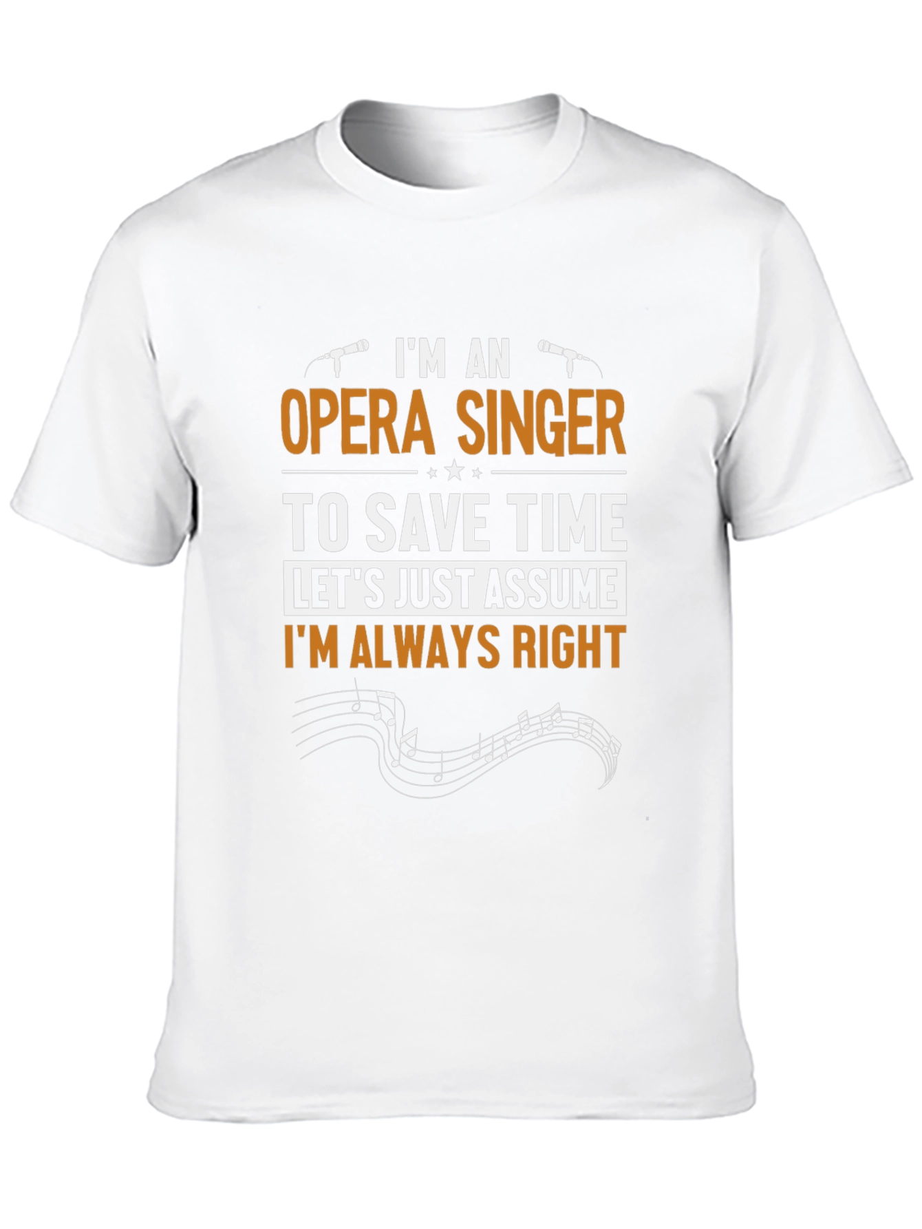 Opera Singer Graphic T-Shirt