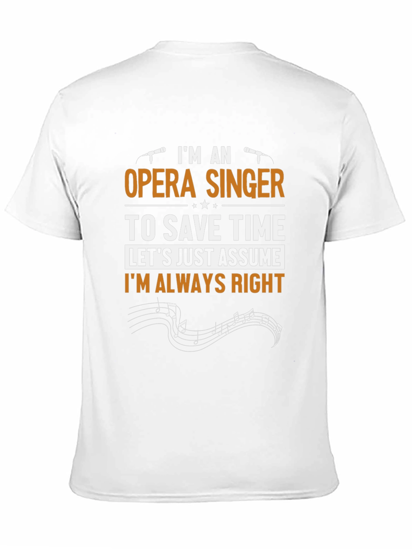 Opera Singer Graphic T-Shirt