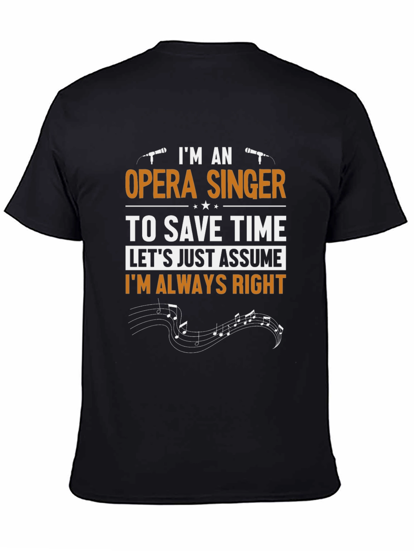 Opera Singer Graphic T-Shirt