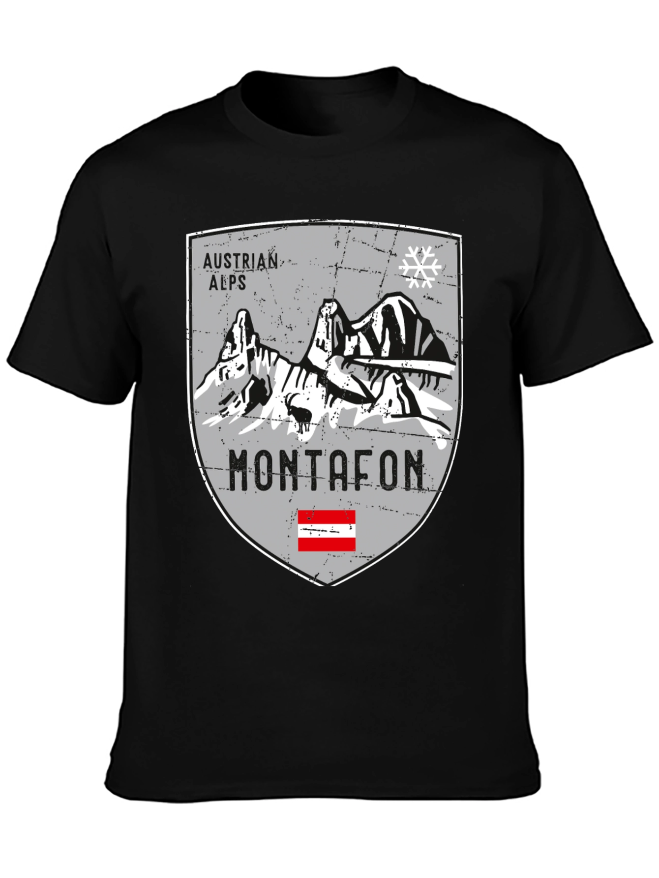 Montafon Austrian Alps Graphic T-Shirt