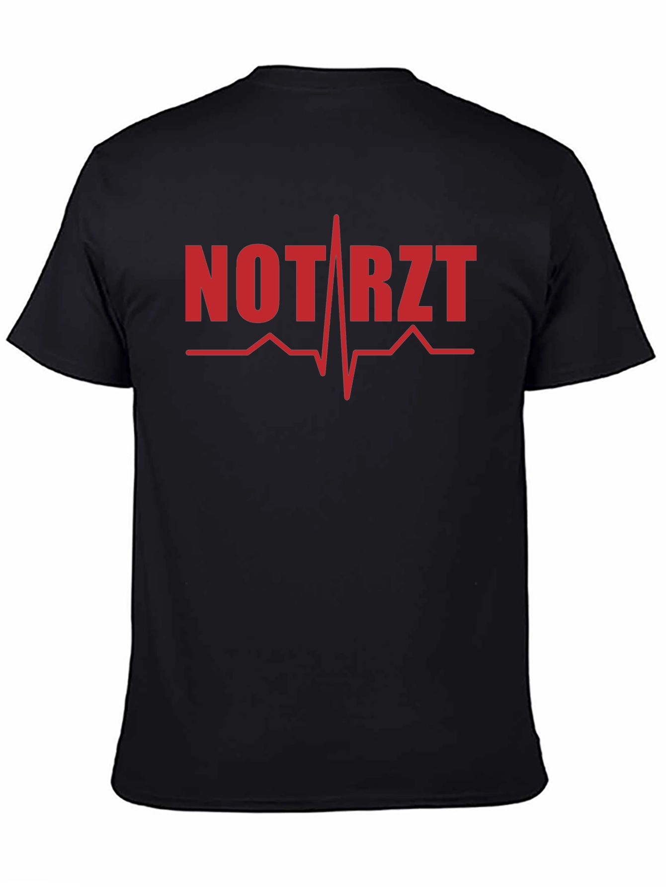 NOTARZT Lifeline T-Shirt - Black Cotton Tee