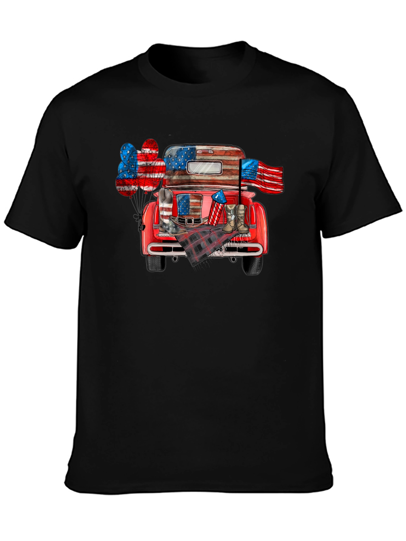 Patriotic Truck Graphic Tee