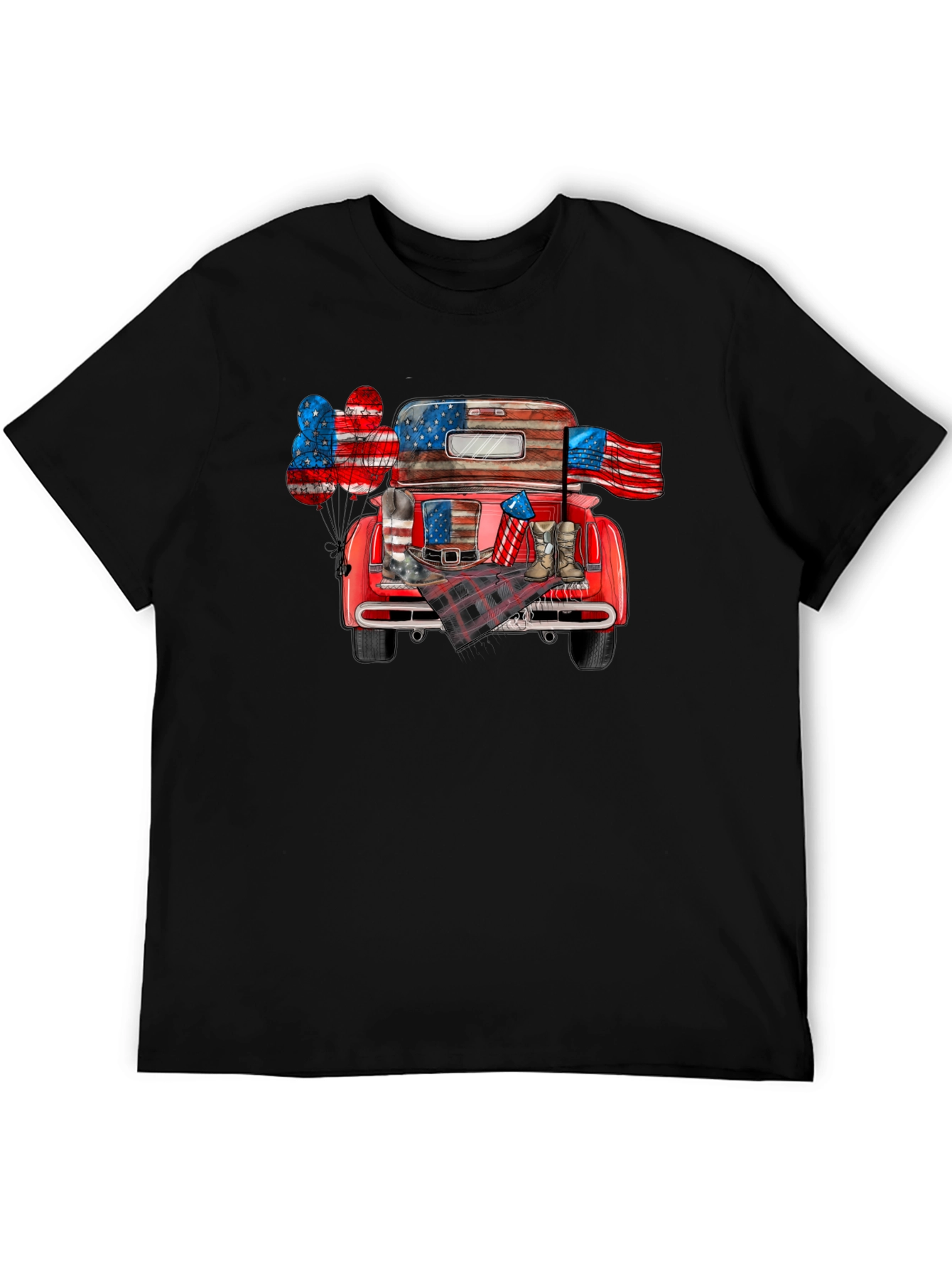 Patriotic Truck Graphic Tee