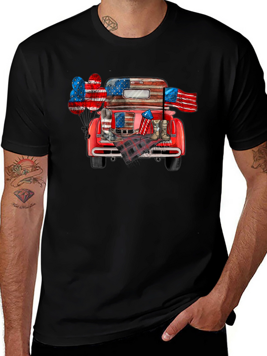 Patriotic Truck Graphic Tee