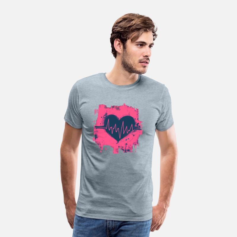 Vibrant Pulse - Artistic Valentines Heartbeat