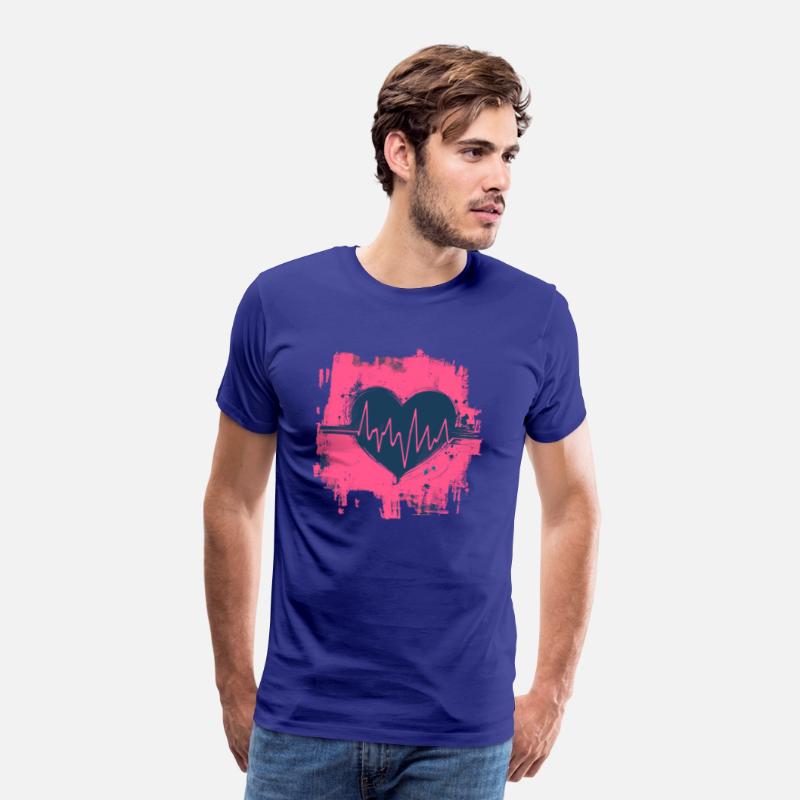 Vibrant Pulse - Artistic Valentines Heartbeat