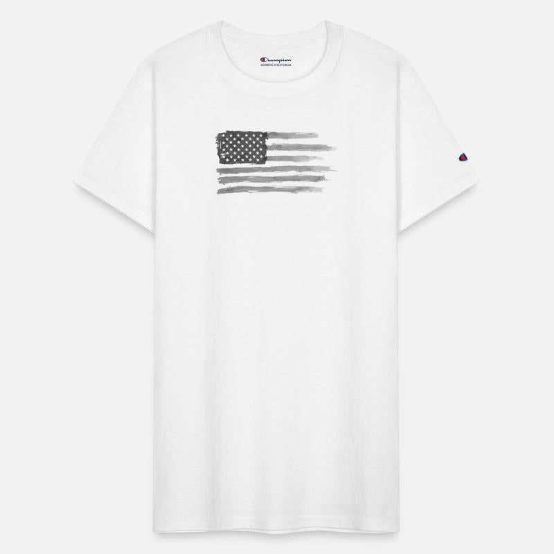 Vintage Distressed American Flag Design