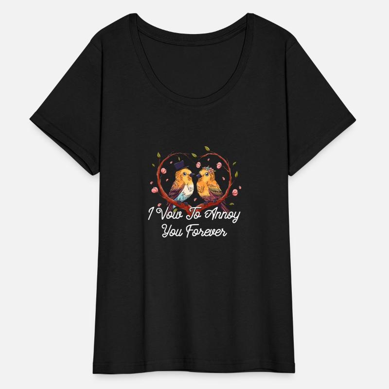 Vow To Annoy You Wedding Joke Bride and Groom Pun