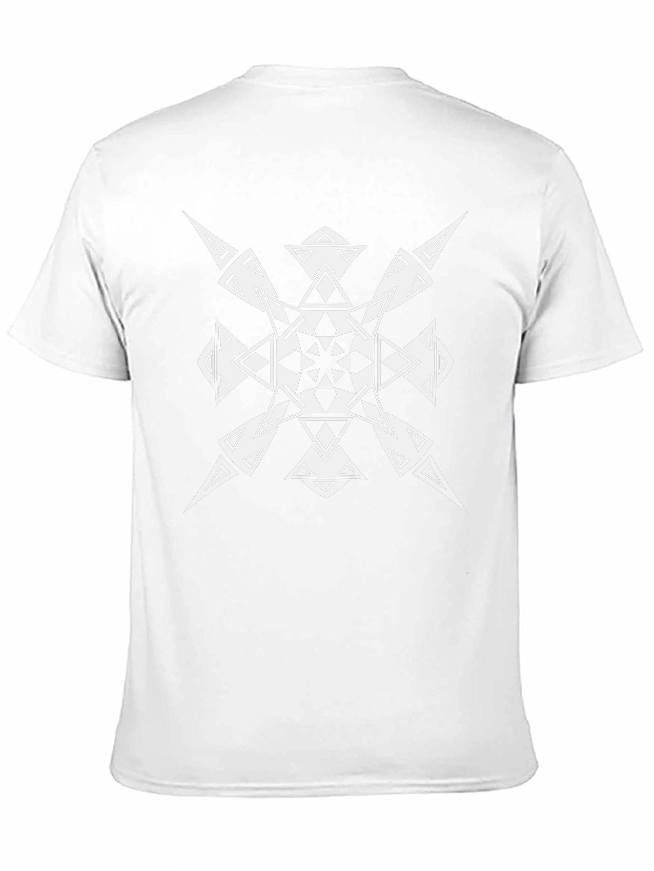 Geometric Black T-Shirt