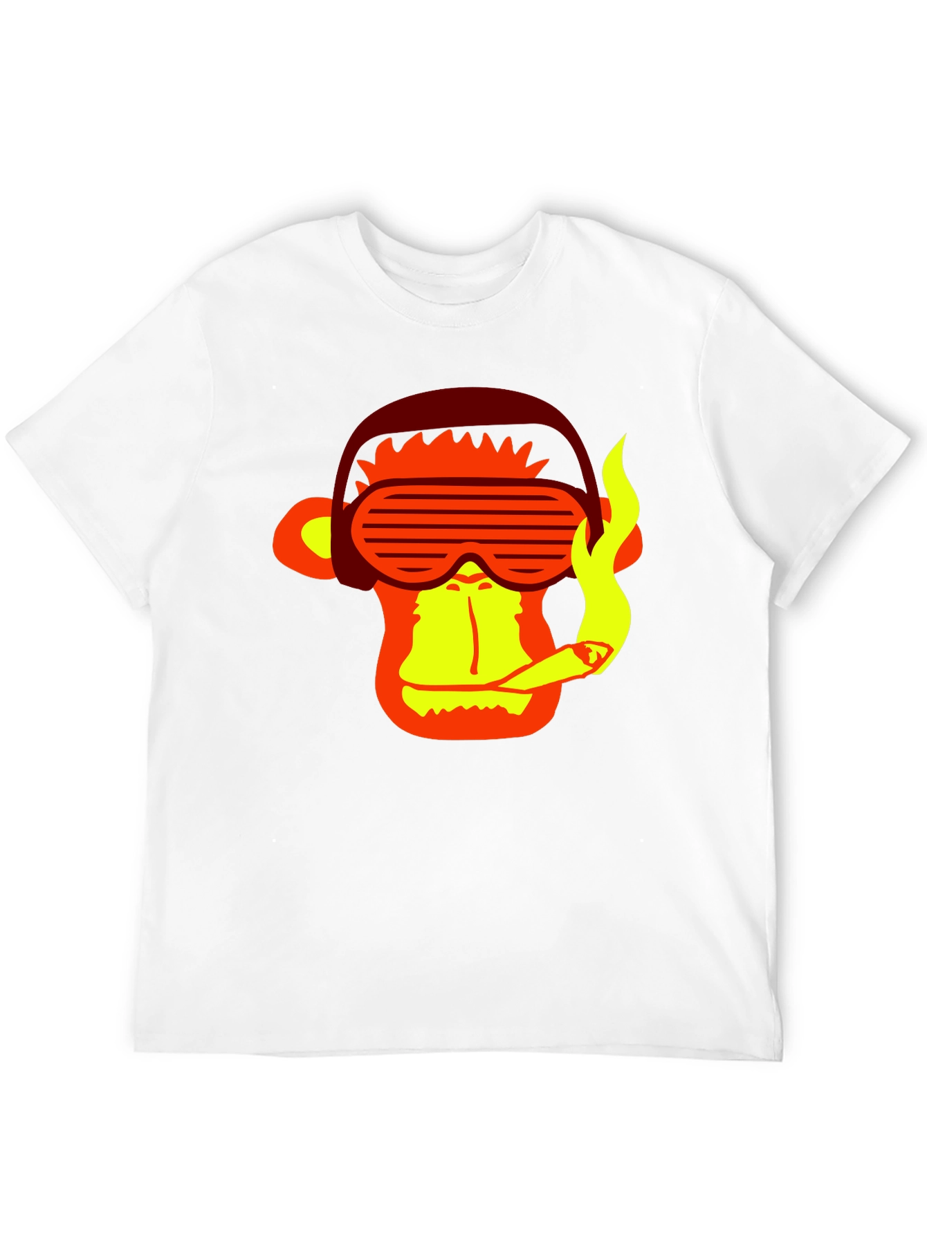 Cool Monkey Graphic Tee - Stylish Black T-Shirt