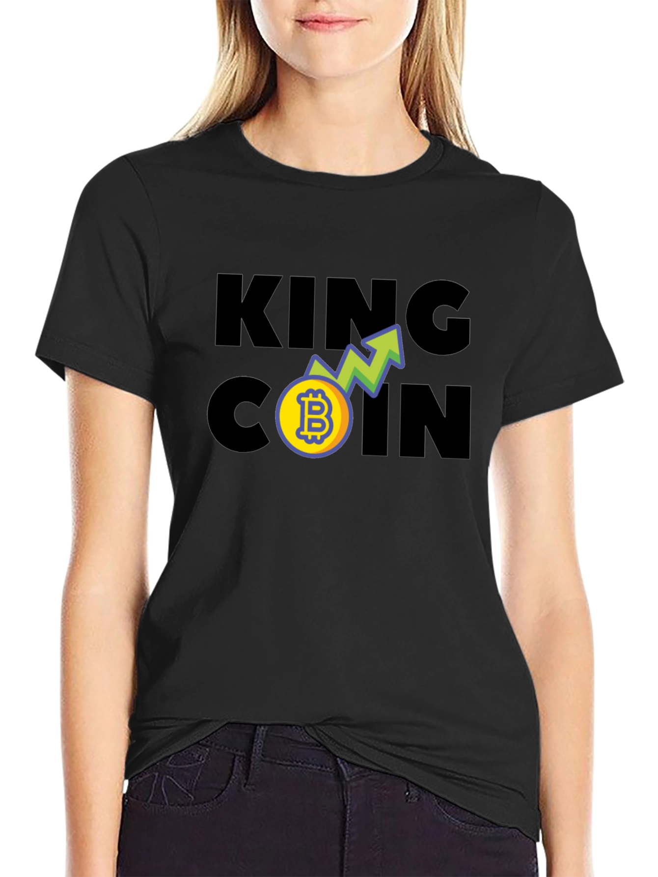 King Coin Bitcoin Crypto Tee