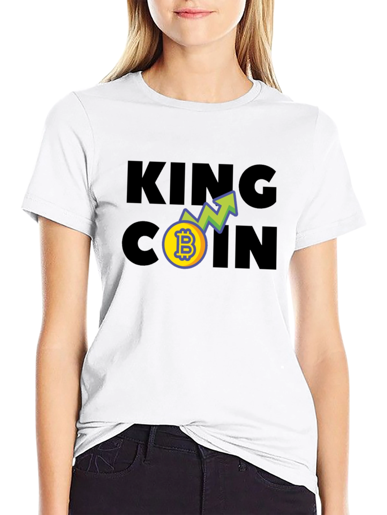King Coin Bitcoin Crypto Tee