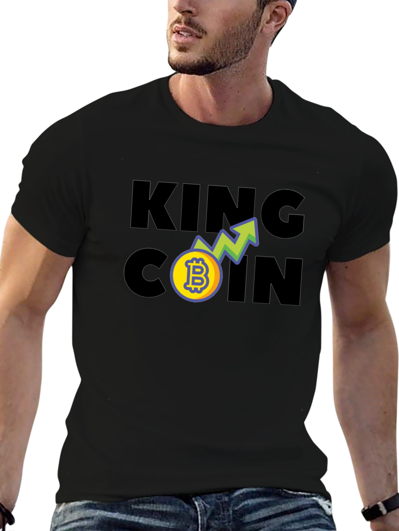 King Coin Bitcoin Crypto Tee