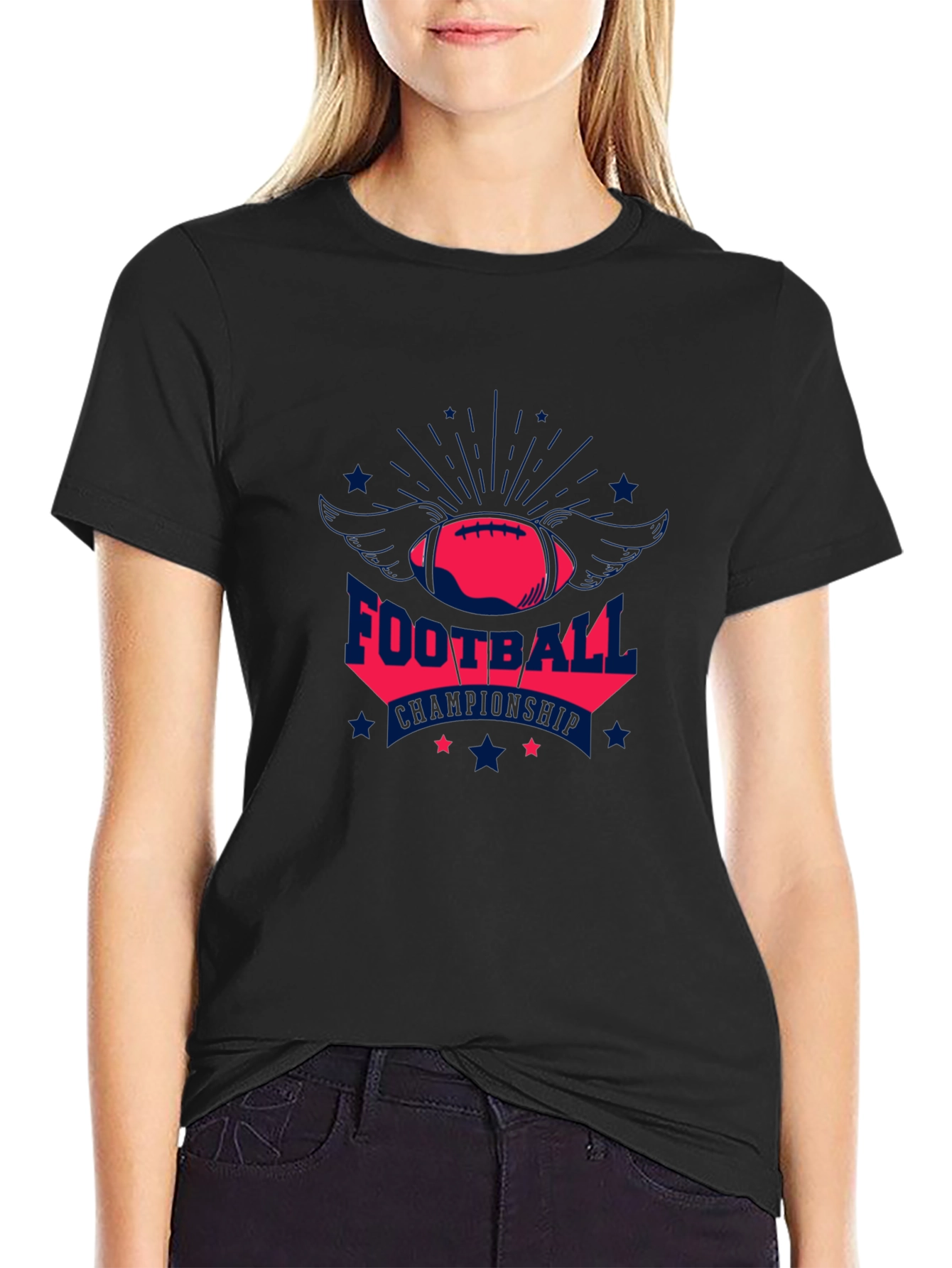 Football Championship Graphic T-Shirt