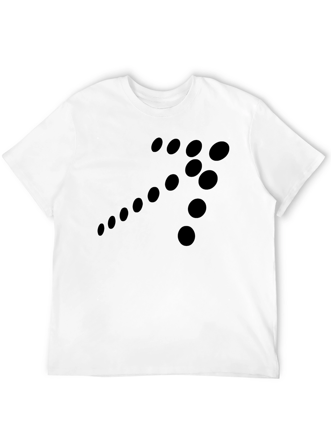 Modern Arrow Graphic Black T-Shirt