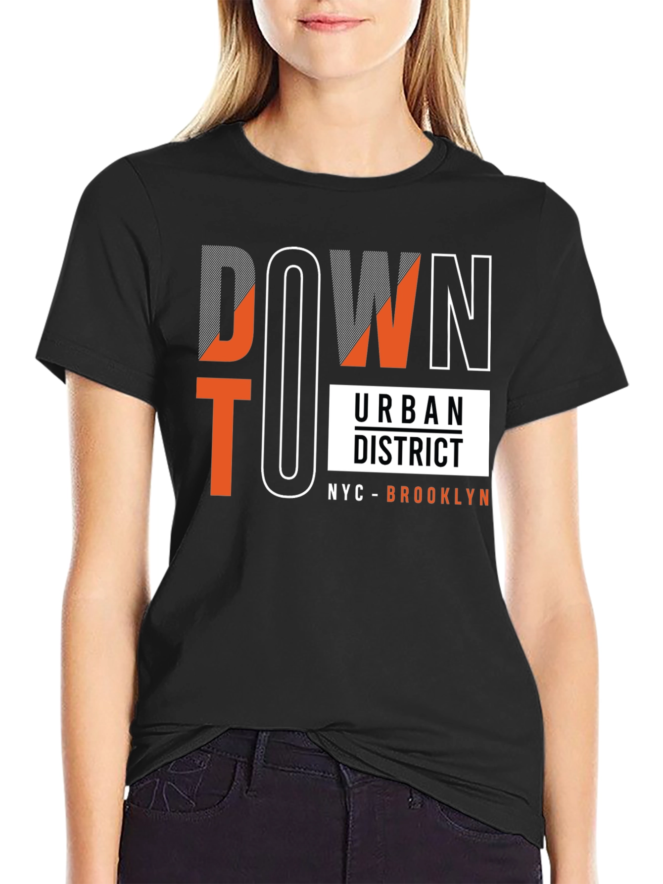 Urban District Graphic Print T-Shirt