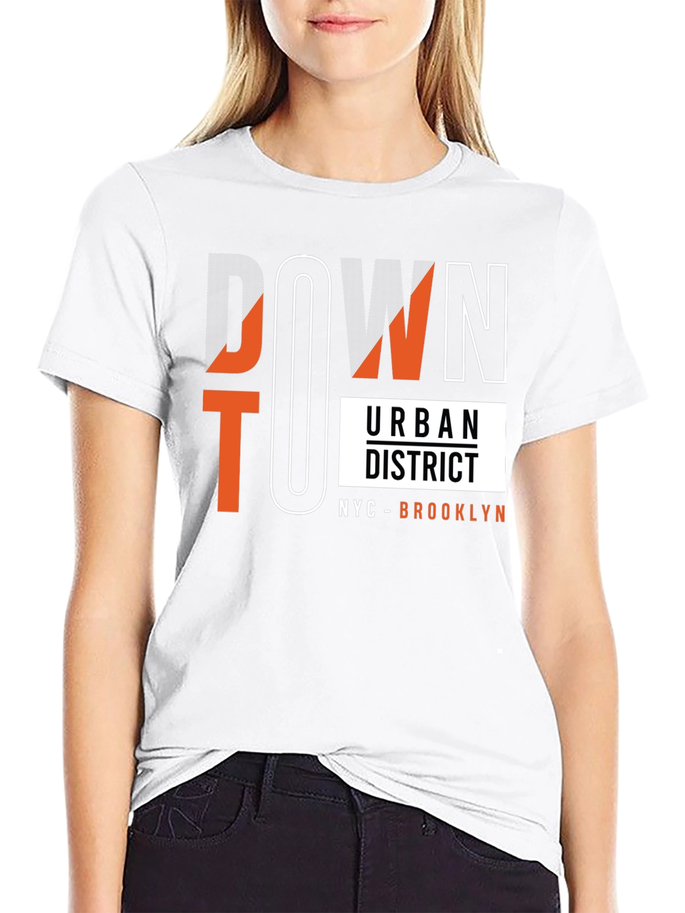 Urban District Graphic Print T-Shirt