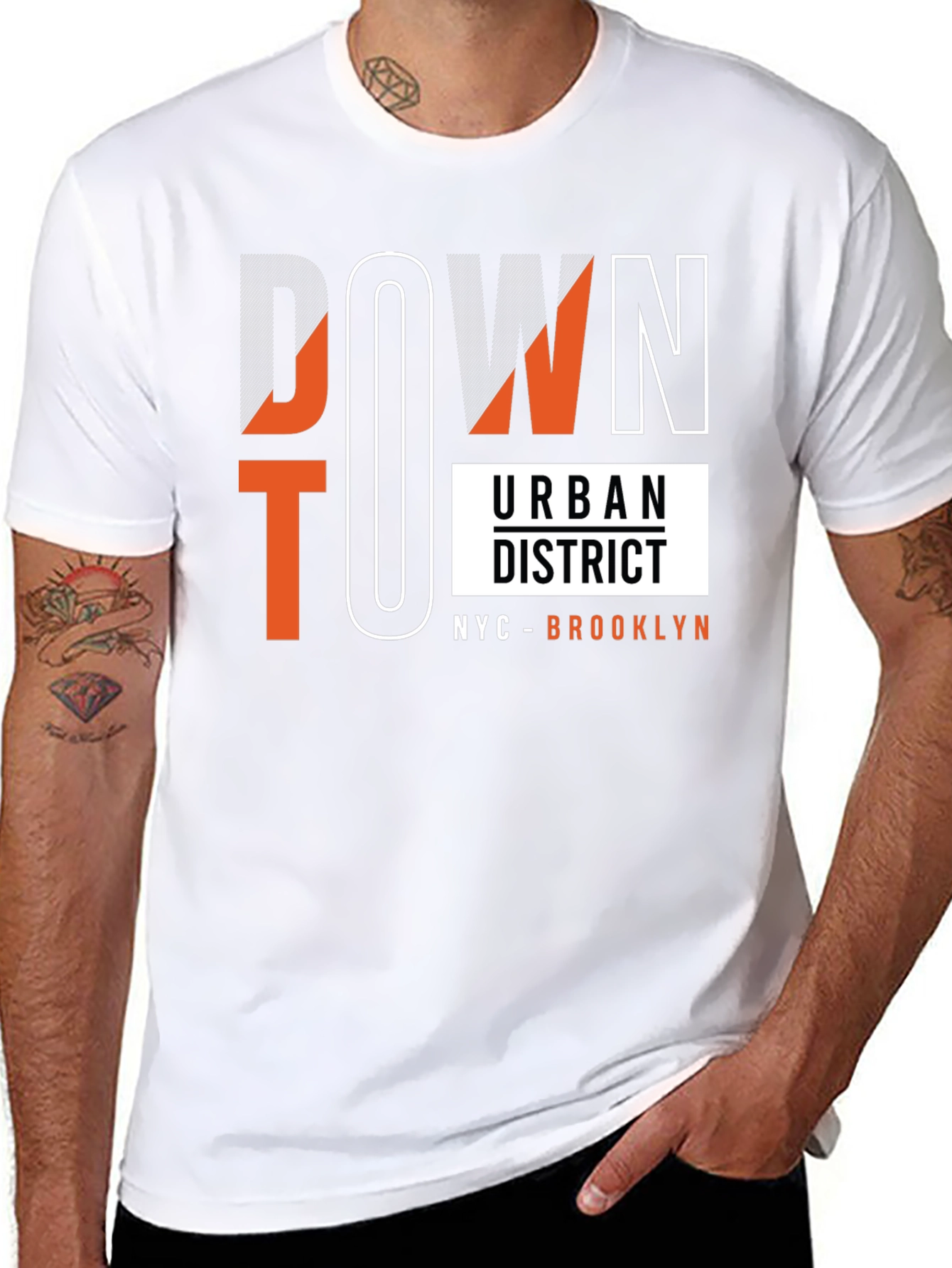 Urban District Graphic Print T-Shirt