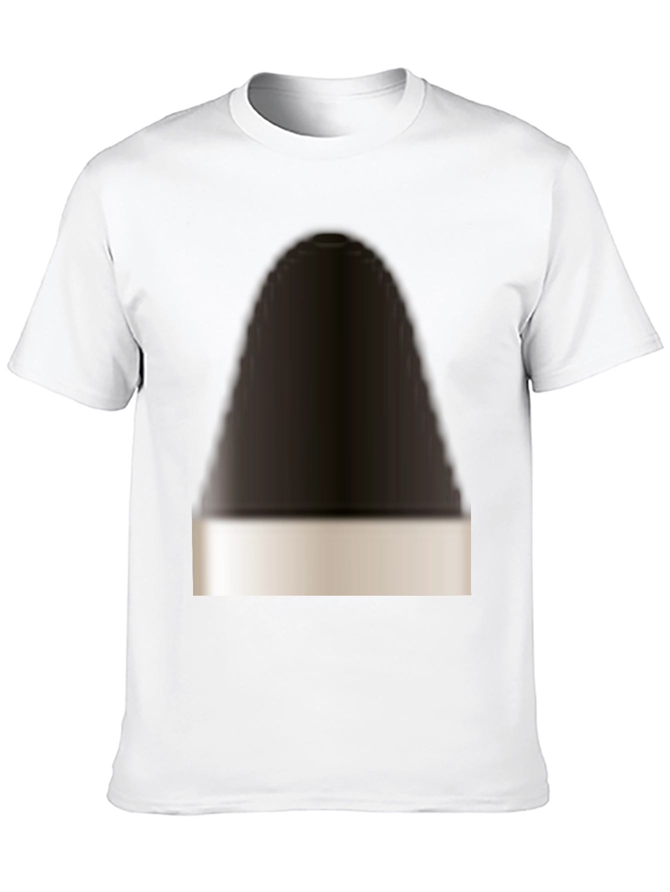 Modern Black T-Shirt with Abstract Design