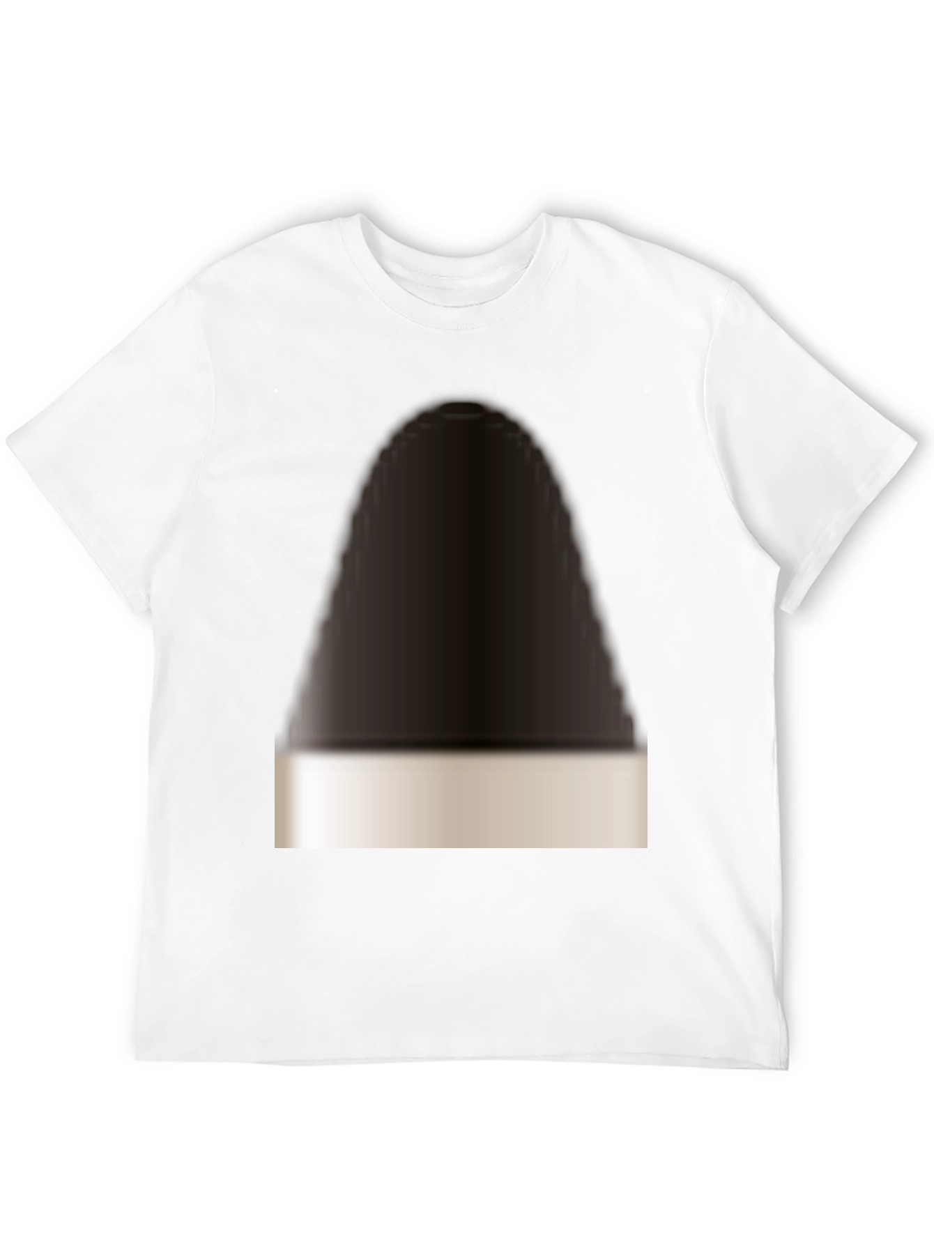 Modern Black T-Shirt with Abstract Design