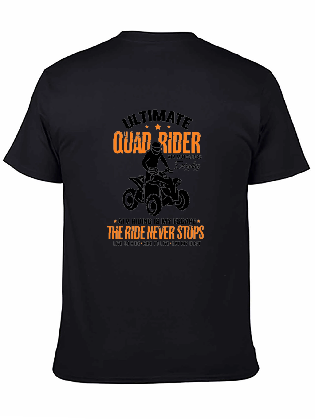 Ultimate Quad Rider Graphic Tee - Black