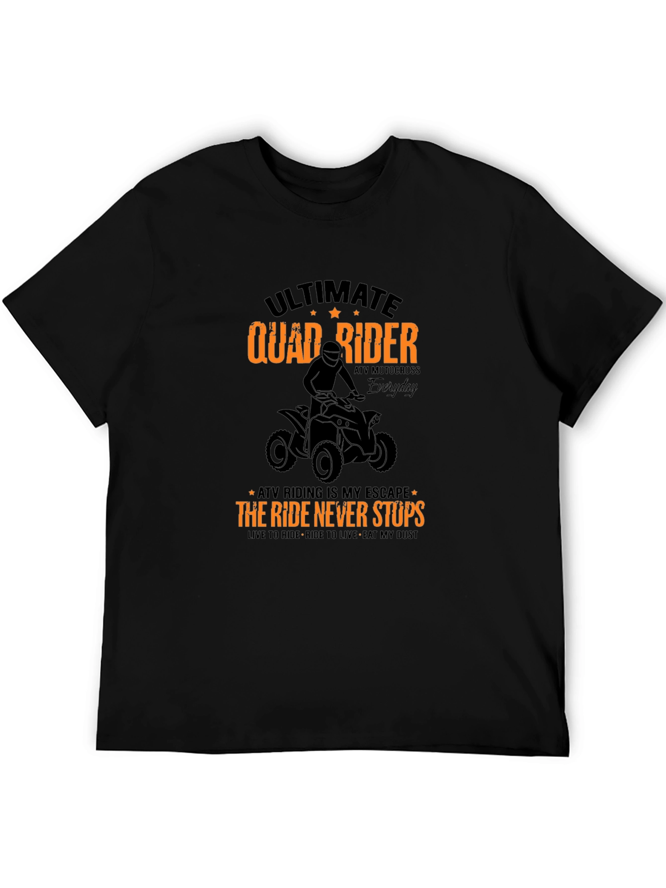 Ultimate Quad Rider Graphic Tee - Black