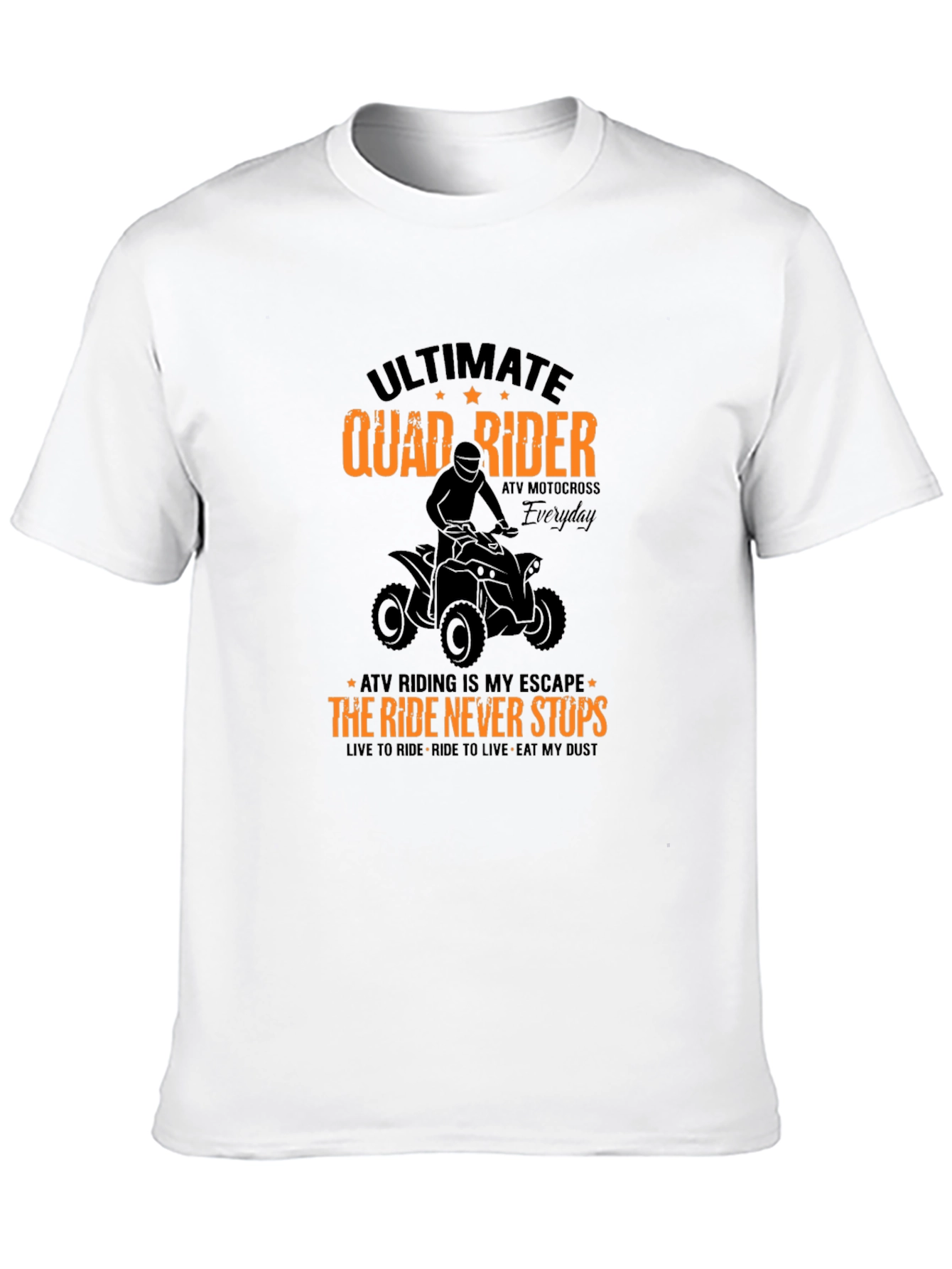 Ultimate Quad Rider Graphic Tee - Black