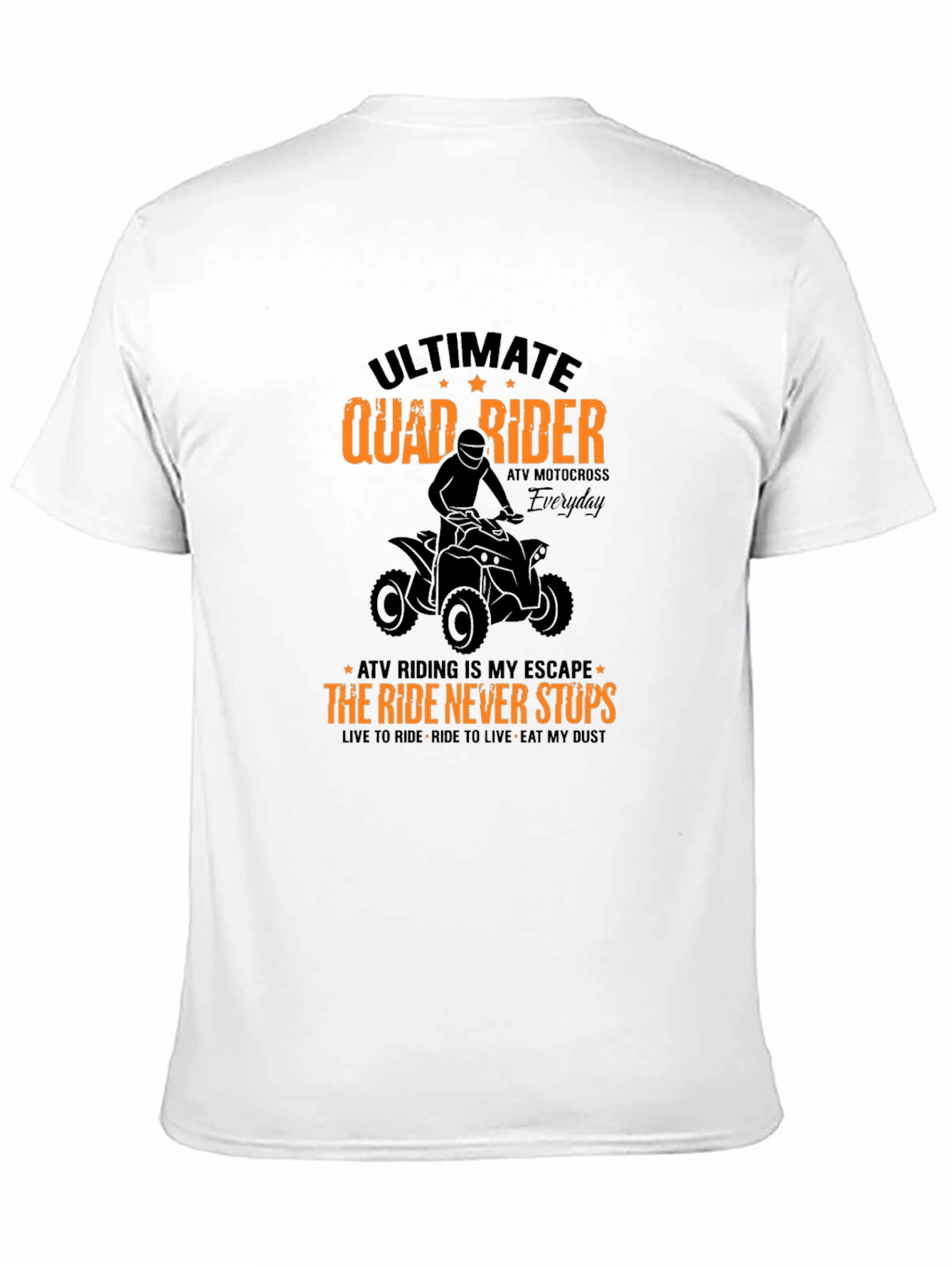 Ultimate Quad Rider Graphic Tee - Black