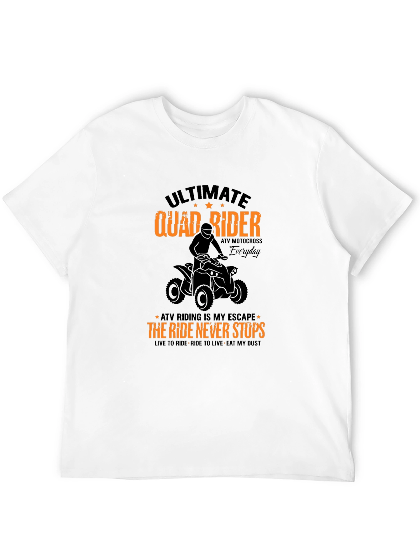Ultimate Quad Rider Graphic Tee - Black