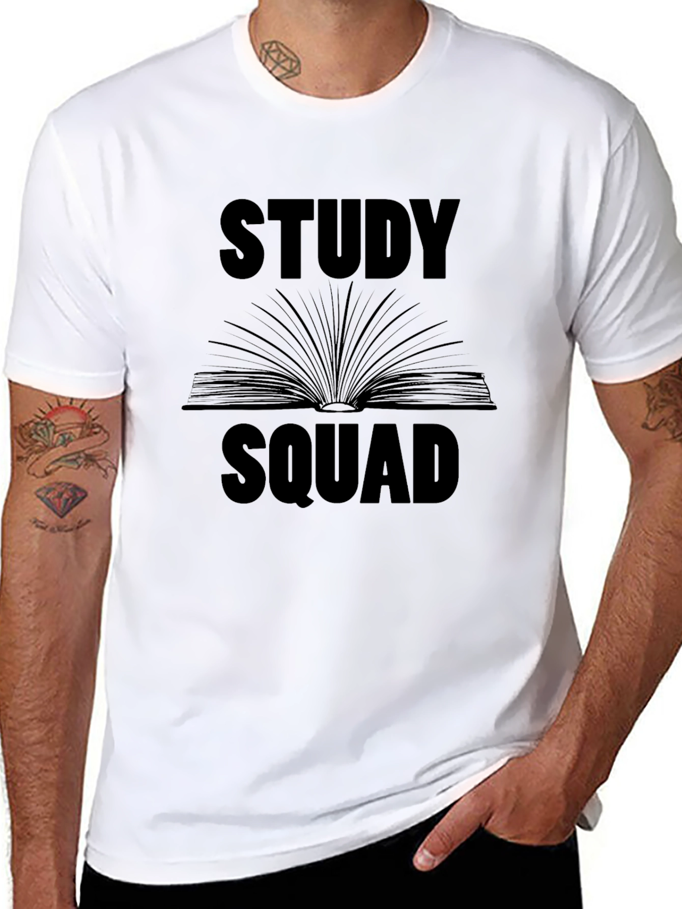Study Squad Black T-Shirt