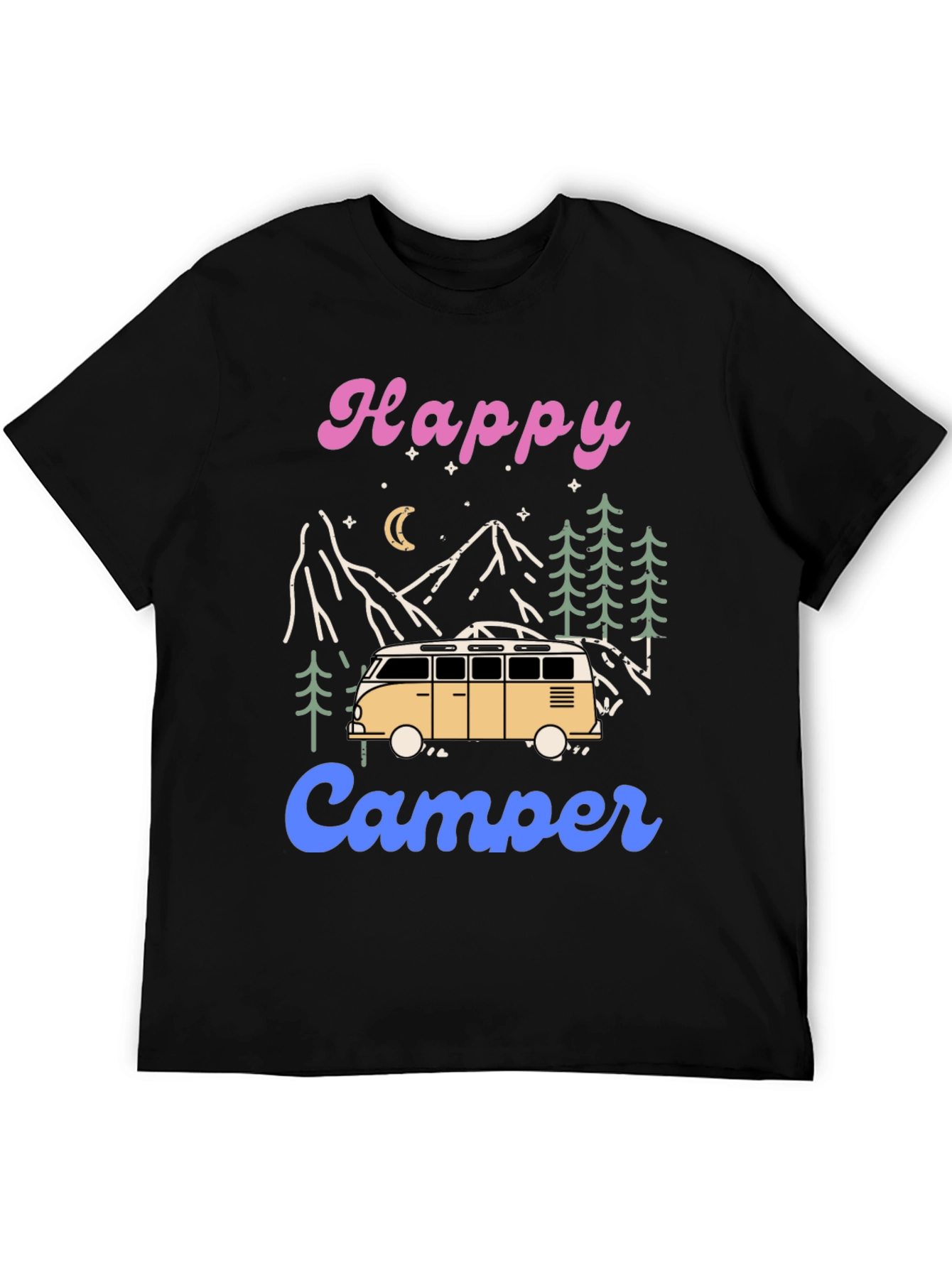 Happy Camper Graphic T-Shirt