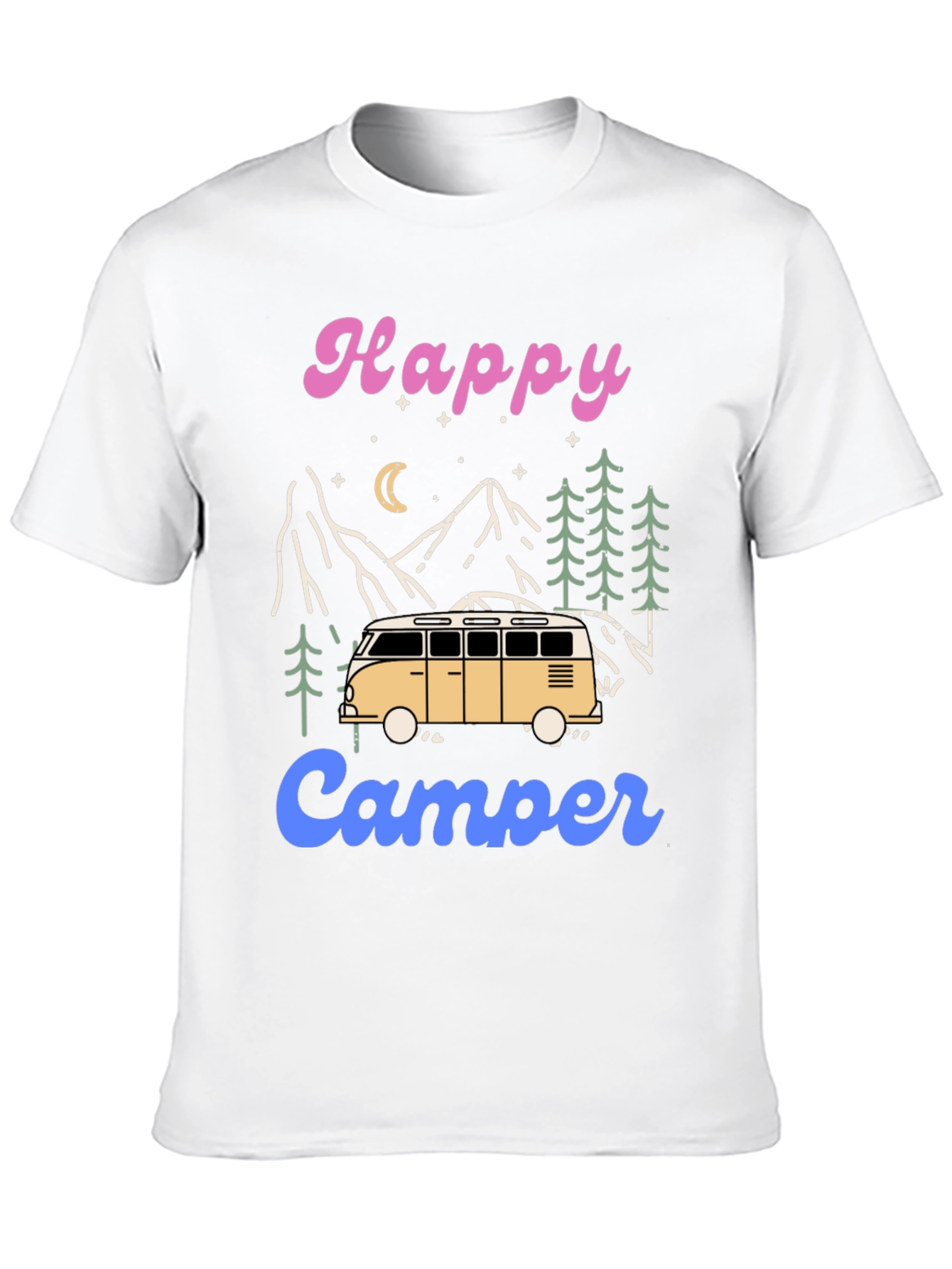 Happy Camper Graphic T-Shirt