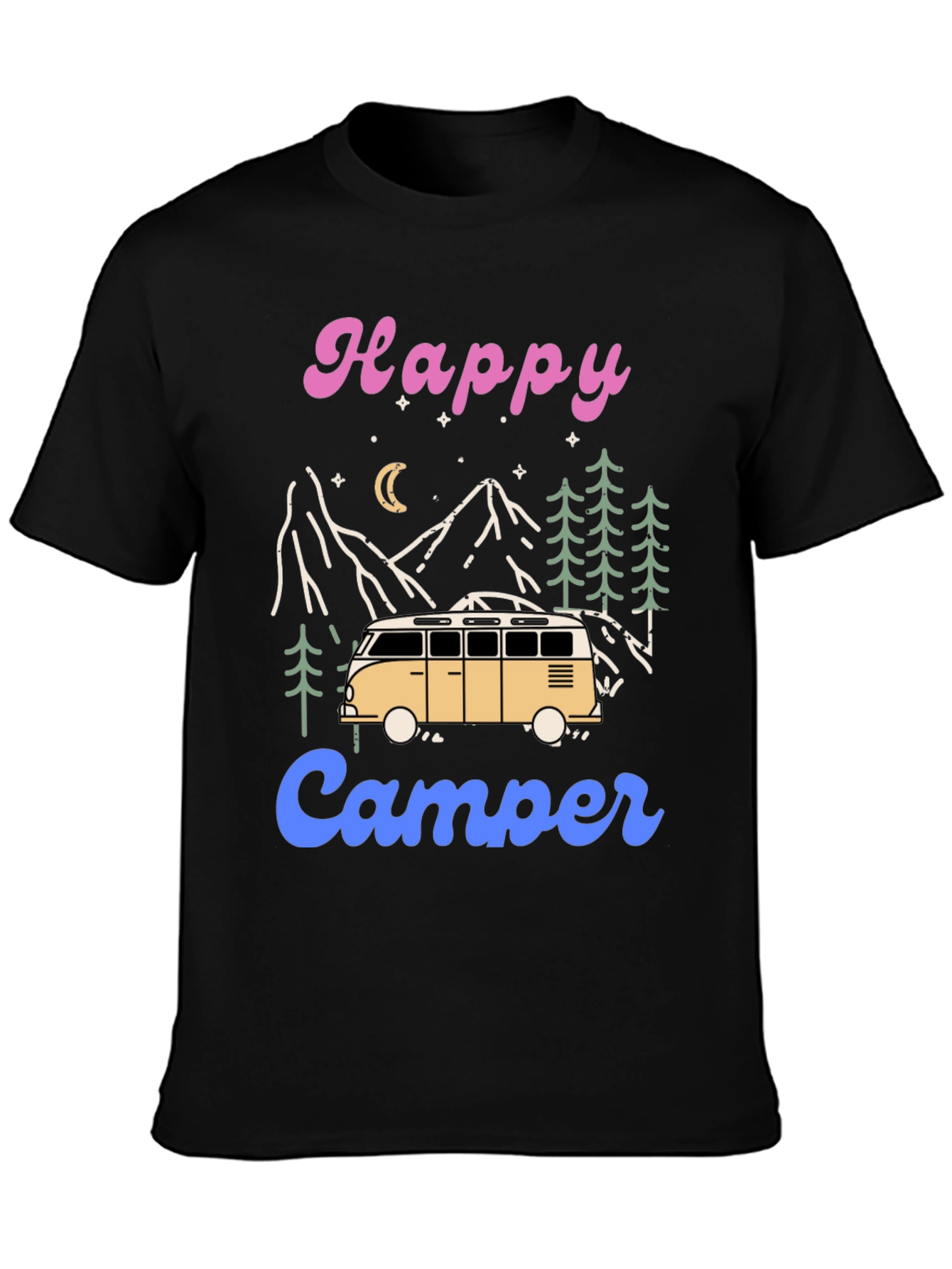 Happy Camper Graphic T-Shirt