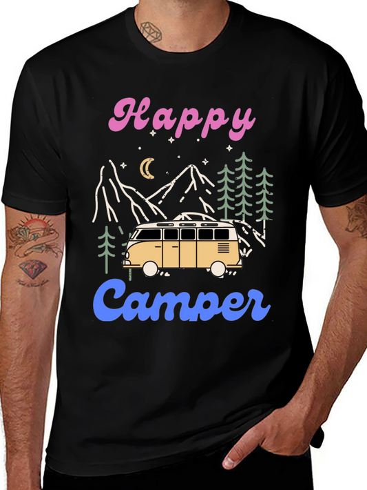 Happy Camper Graphic T-Shirt