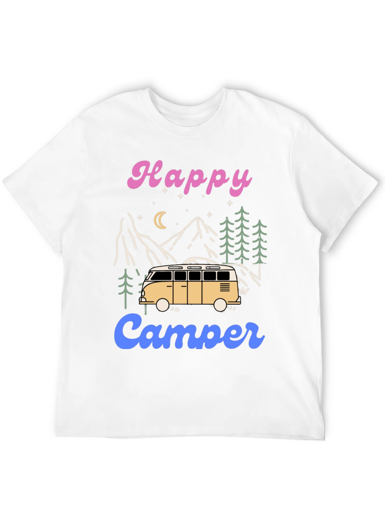 Happy Camper Graphic T-Shirt