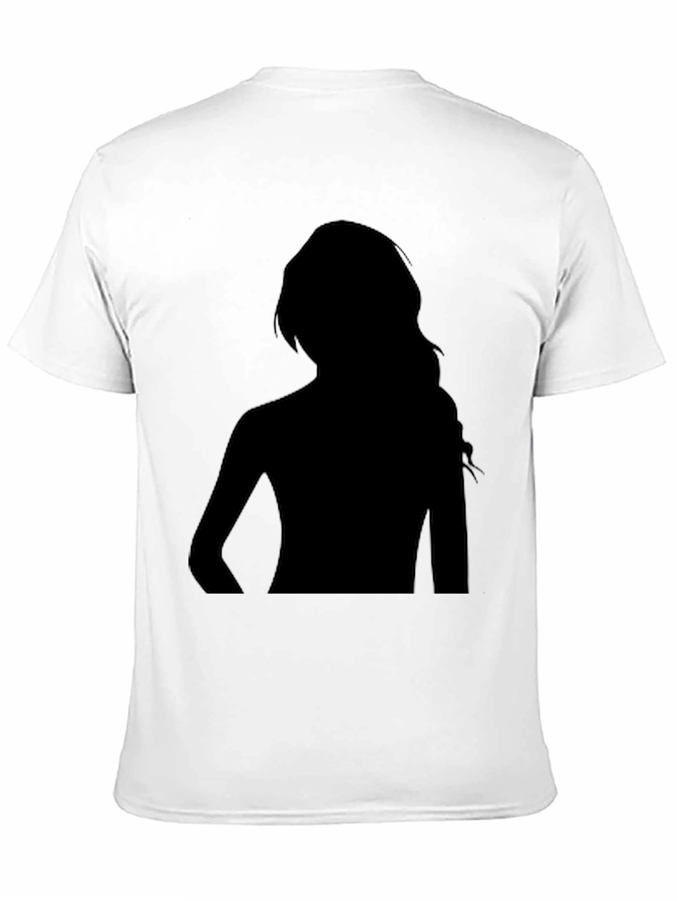 Black Silhouette Graphic Tee