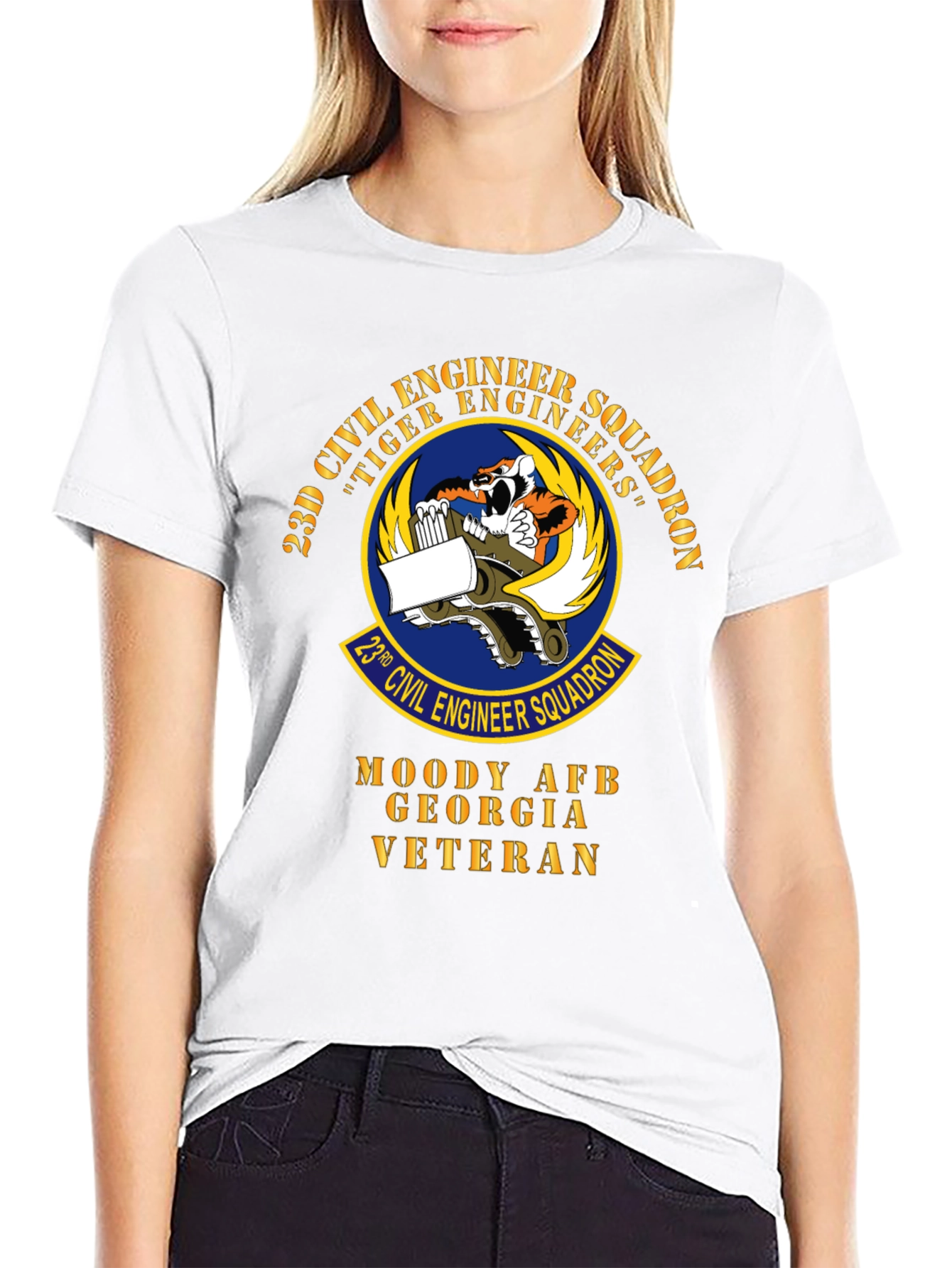 23rd Civil Engineer Squadron Veteran T-Shirt