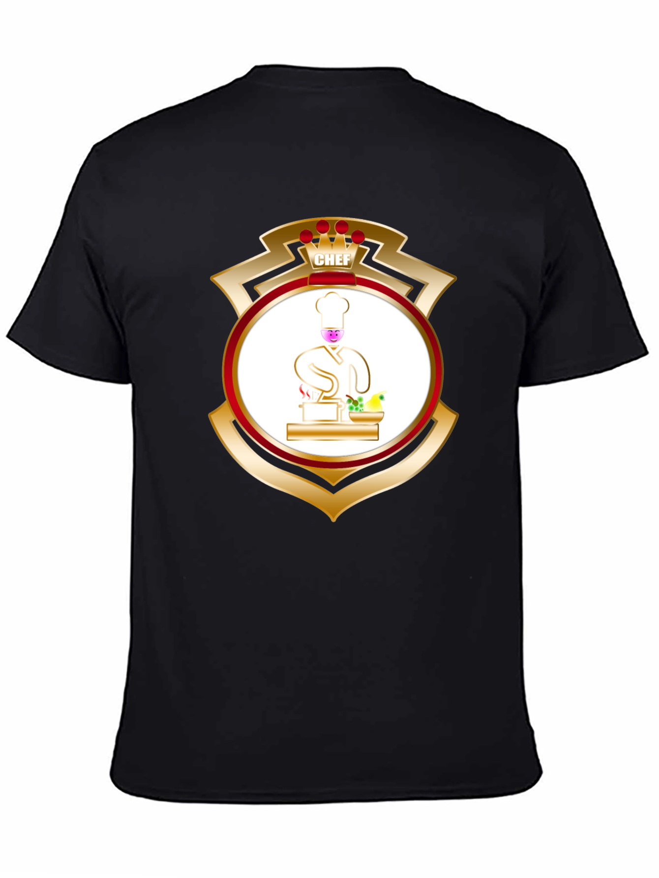 Chef Shield Graphic Tee - Culinary Pride