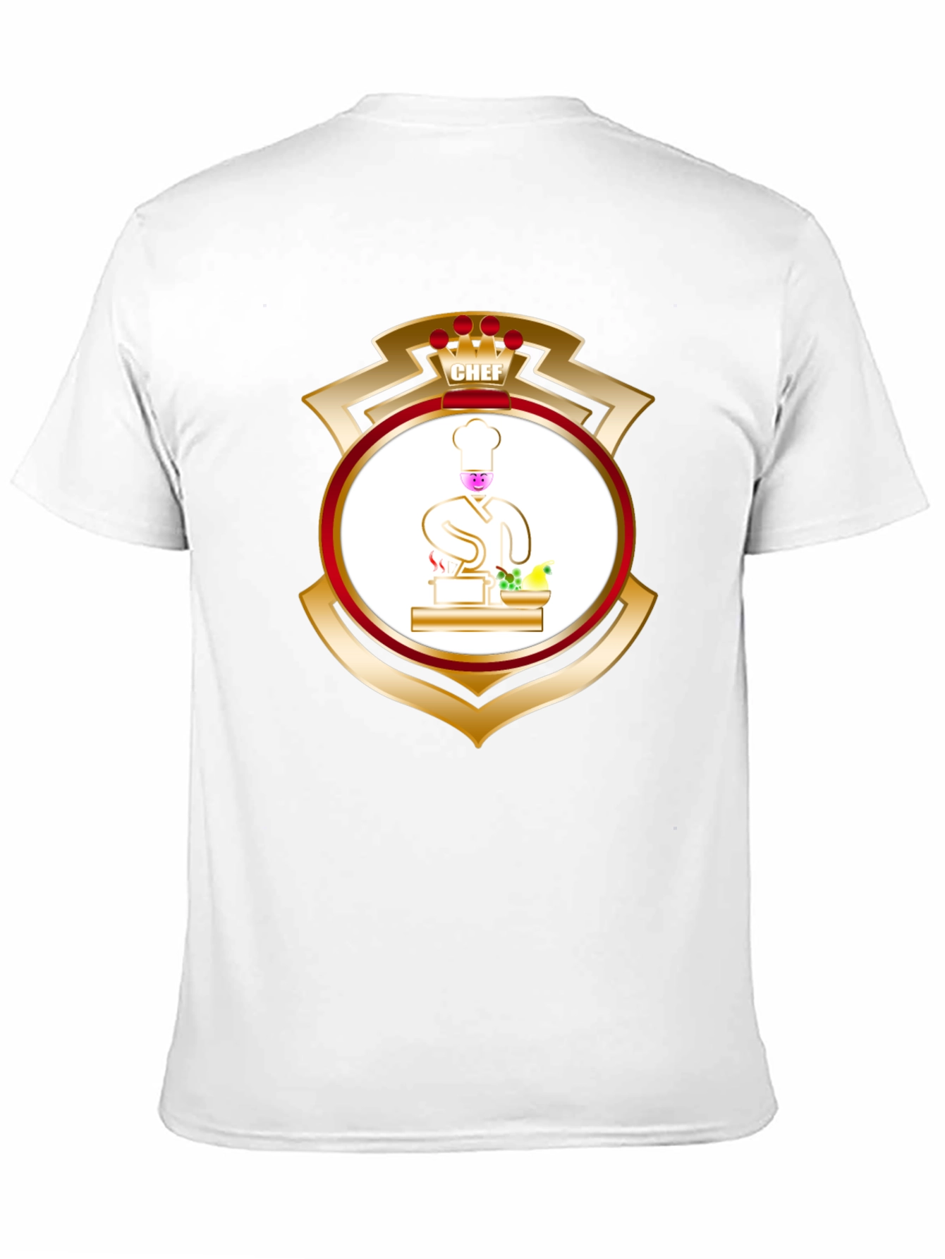 Chef Shield Graphic Tee - Culinary Pride