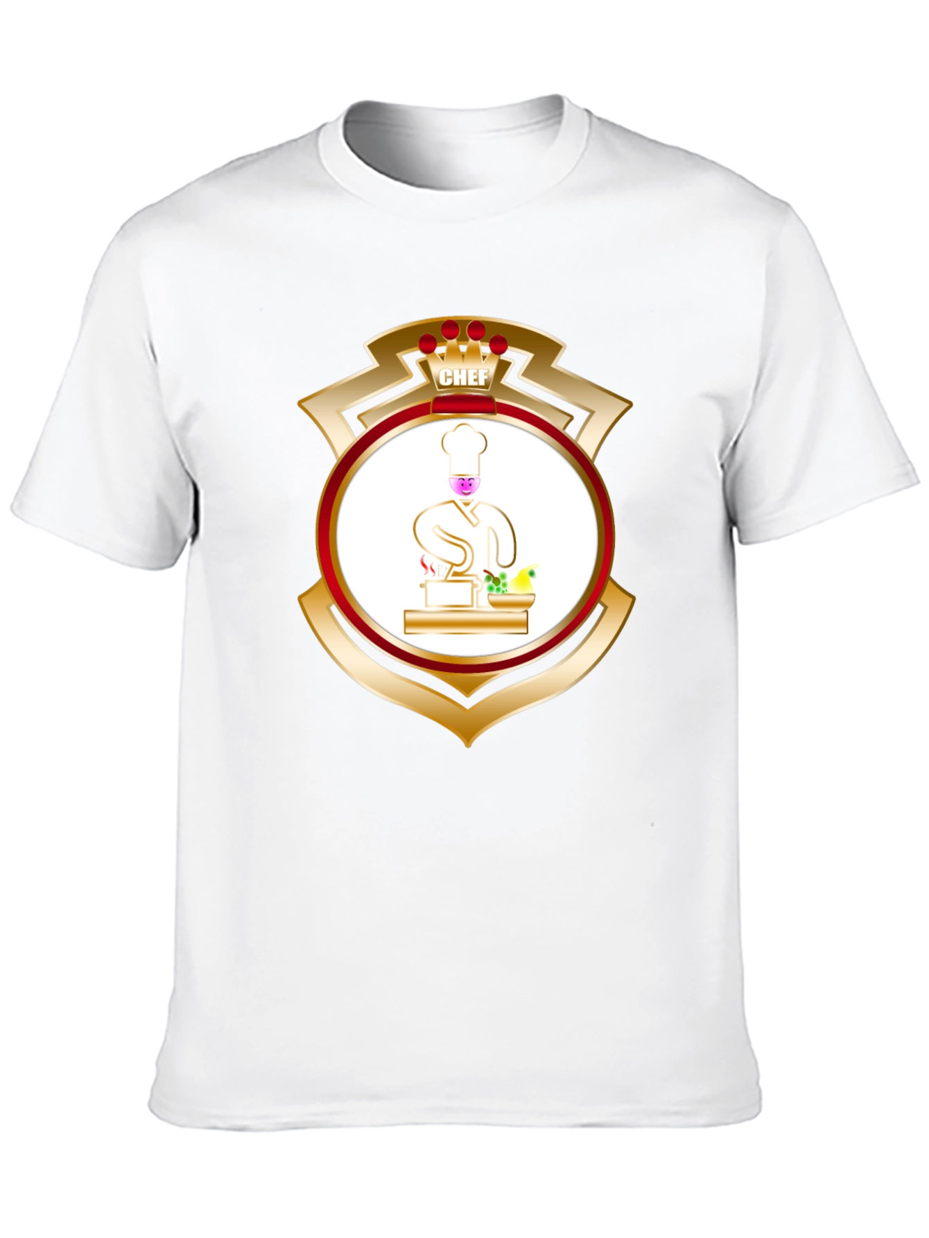 Chef Shield Graphic Tee - Culinary Pride