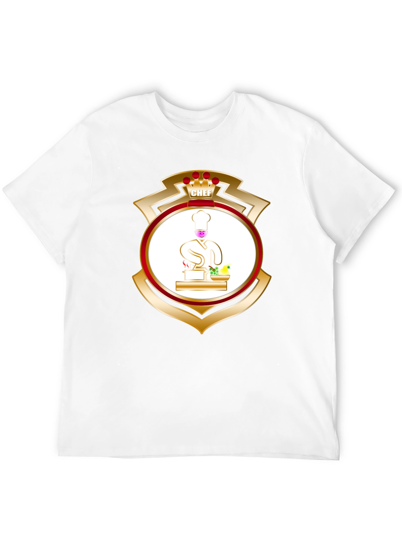 Chef Shield Graphic Tee - Culinary Pride