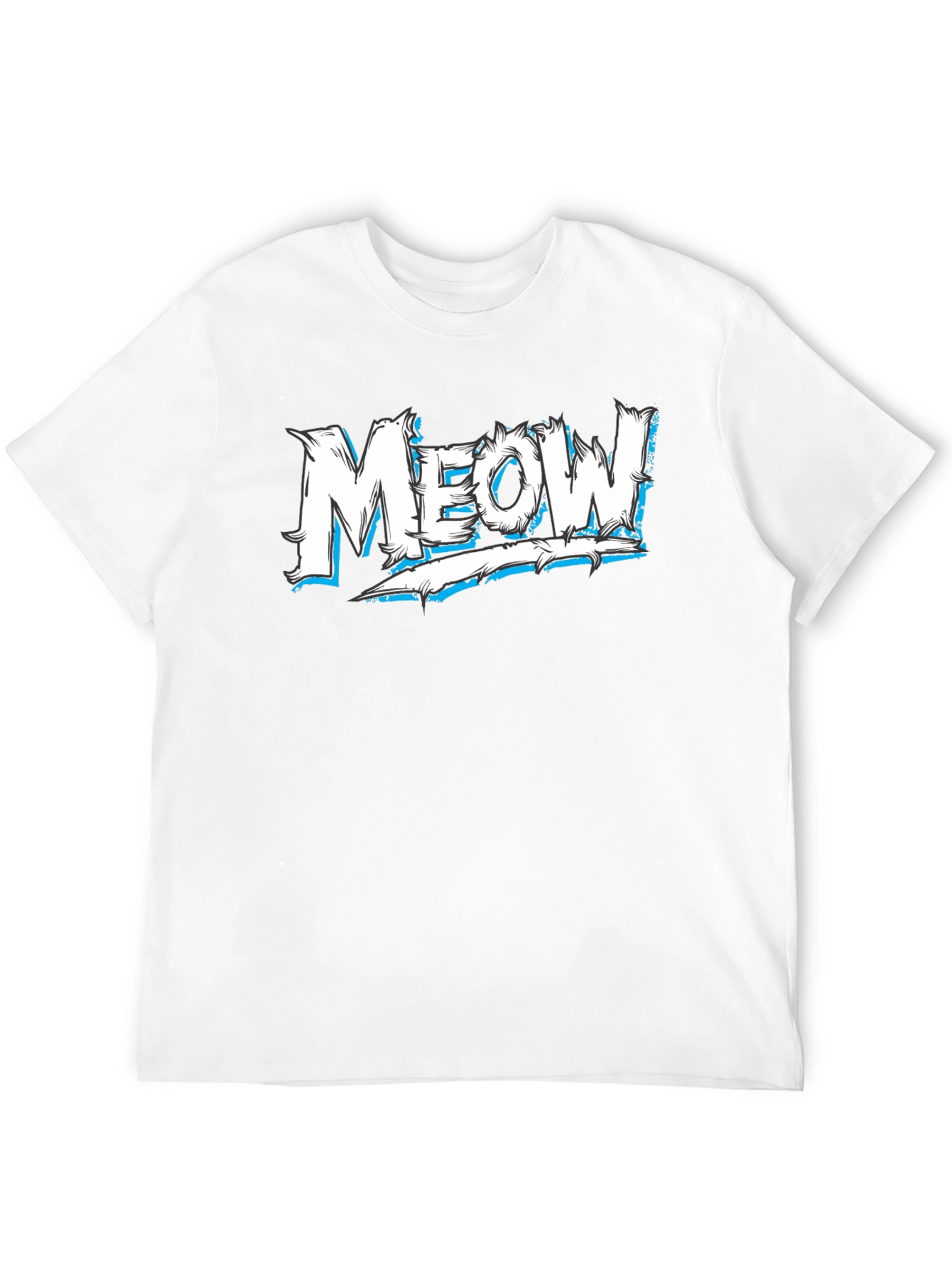 Meow! Graphic Black T-Shirt