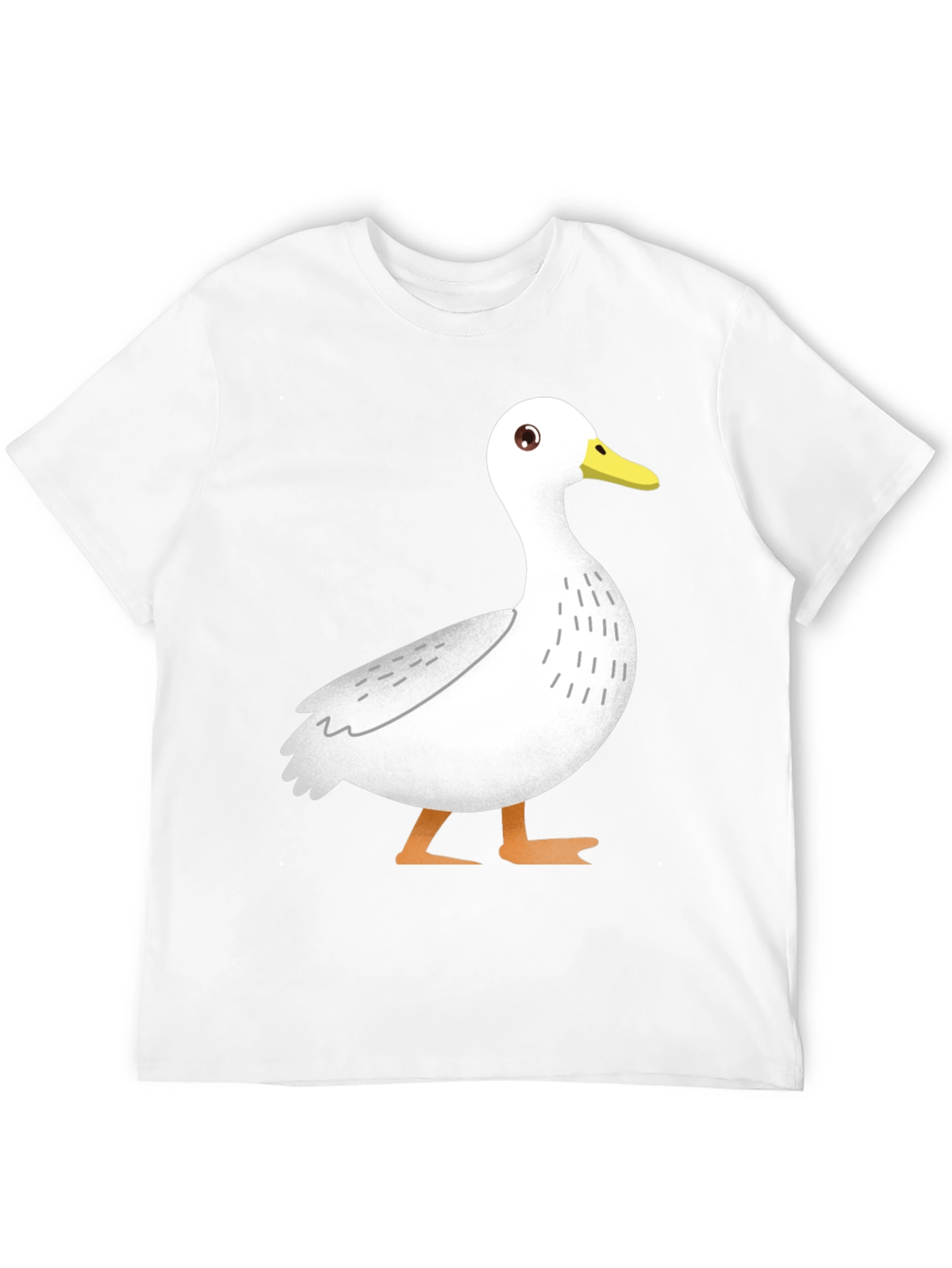 Duck Graphic Tee - Casual Black T-Shirt